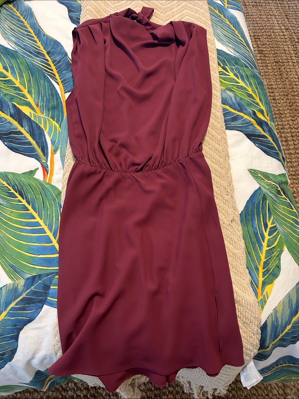 Amanda Uprichard Franny Mini Dress in Aubergine - Picture 3 of 6